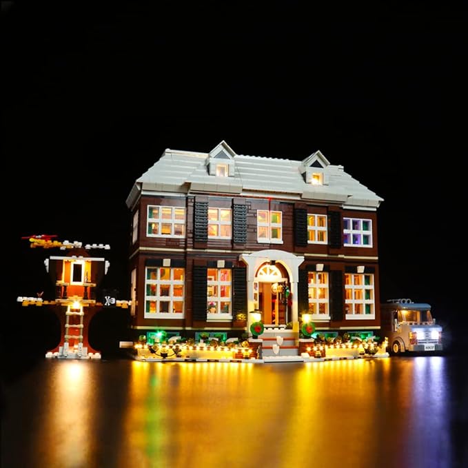 BrickBling LED Light Compatible with Lego 21330 Home Alone Building Kit - NOT Included The Model Set