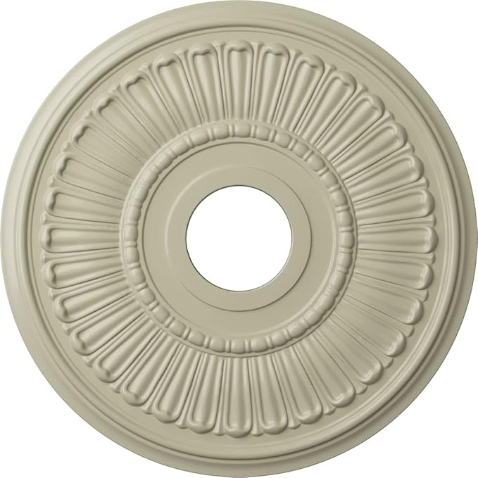 Ekena Millwork CM16MLCYF 16" x 3-5/8" x 3/4" Melonie Ceiling Medallion, Clear Yellow