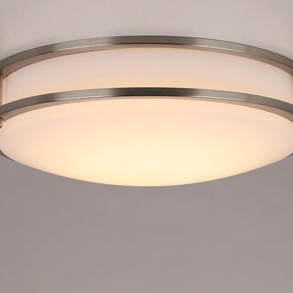 Design House Ripon 14.5 Inch Integrated LED Indoor Ceiling Light, Dimmable, Matte Black – Design House, 578641-BLK