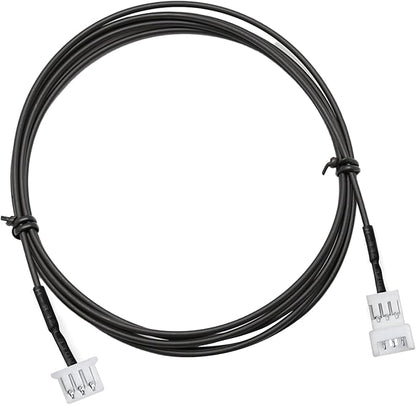 Jushope Acrylic LED Lights Parts, Interior Car LED Strip Lights Accessories (59 inches Extension Wire)