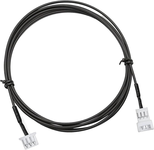 Jushope Acrylic LED Lights Parts, Interior Car LED Strip Lights Accessories (59 inches Extension Wire)
