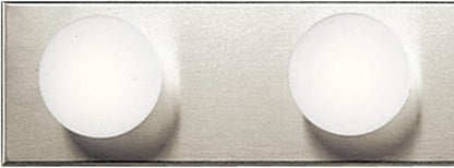 Kichler Linear 48" Bathroom Vanity Light Fixture, 8-Light Modern Brushed Nickel Bath Bar for Bathroom Lighting over Mirror, Transitional Style (48" x 4.25" x 2"), 628NI