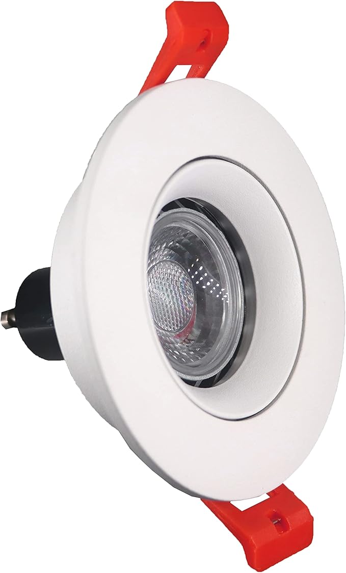 YIPANGUANG 2PCS OF PACK Led Ceiling Anti-glare Downlight Fixture LAMP Shades for GU10 MR16 Bulb (no bulb)