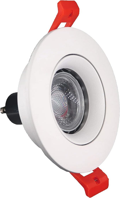 YIPANGUANG 2PCS OF PACK Led Ceiling Anti-glare Downlight Fixture LAMP Shades for GU10 MR16 Bulb (no bulb)