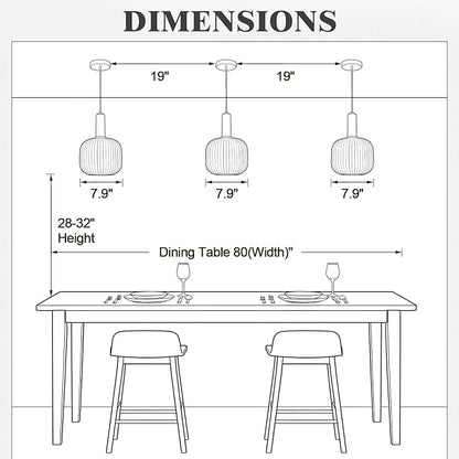 KCO Lighting Amber Glass Globe Pendant Light Mid Century Modern Kitchen Island Pendant Lighting Gold Single Pendant Light Fixture Vintage Brass Hanging Ceiling Light for Living Room Dining Room