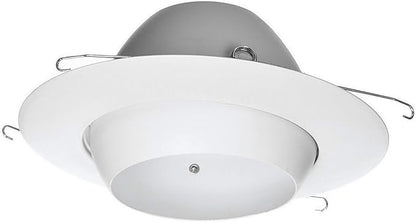 NICOR Lighting 6 inch White Recessed Eyeball Trim Designed for 6 inch Housings (17506WH)