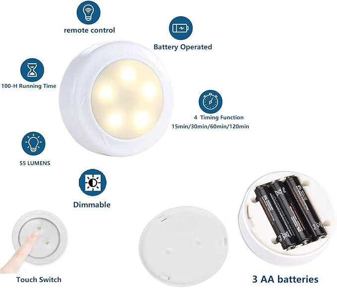 KEFA Battery Operated Wall Lights Indoor with Remote, 2 Pieces of Bedroom Bedside Chandelier Modern Minimalist LED Light Luxury Living Room Study Wall Lamp Porch Staircase Aisle Lamps, Gold