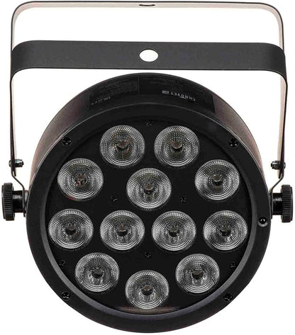 Low-profile, high-output tri-color (RGB) LED Par compatible with ILS