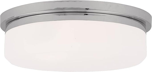 Livex Lighting 7393-05 Isis 3 Light Ceiling Mount or Wall Mount, Chrome