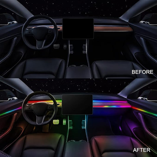 Dreamcolor Acrylic Interior Car LED Strip Light - 14-inch, Fits Dreamcolor Controller Kit