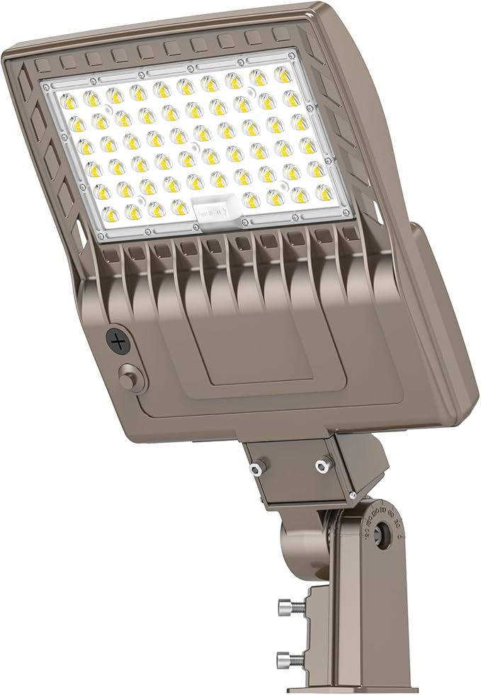 200W LED Parking Lot Light with Photocell 28000LM LED Shoebox Pole Mount Lights Fixture HID/HPS Replacement 5000K IP65 AC 100-277V UL Listed Outdoor Area Street Security Lighting for Stadium Roadways