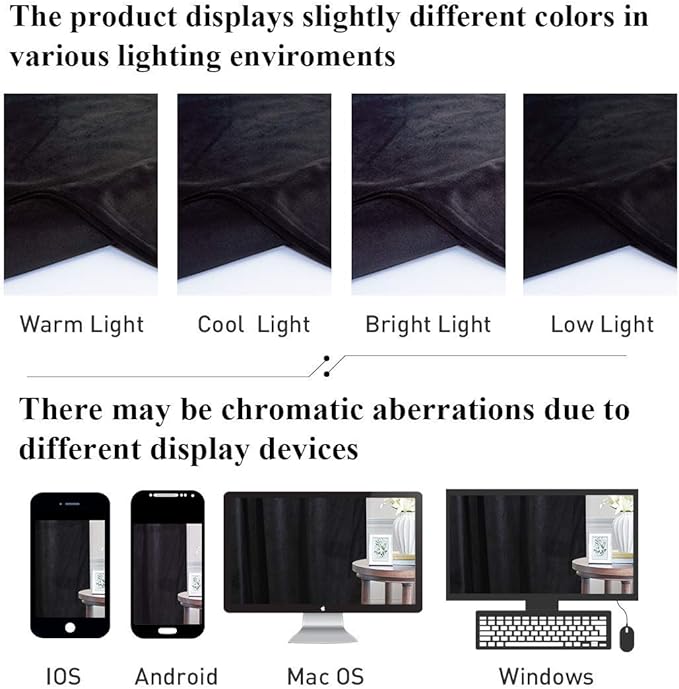 StangH Black Blackout Velvet Curtains 96 inches Long Back Tab Thermal Insulated Theater Curtains Heavy Privacy Drapes for Living Room Sliding Door Office, W100 x L96, 1 Panel