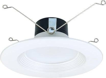 Armacost Lighting Retrofit Trim Smart Recessed RGB+WW LED Downlights for Remodel – 4 Pack