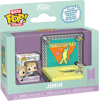 Funko Pop! Bitty Stages: BTS - Dynamite - Jimin - Collectable Vinyl Figure - Gift Idea - Official Merchandise - Toys for Kids & Adults - Kpop Fans