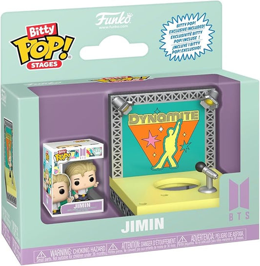 Funko Pop! Bitty Stages: BTS - Dynamite - Jimin - Collectable Vinyl Figure - Gift Idea - Official Merchandise - Toys for Kids & Adults - Kpop Fans