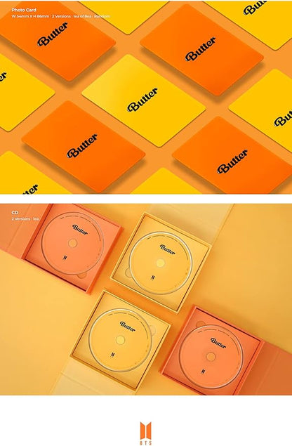 Big Hit Entertainment KTMMD1083 BTS - Butter Album+Extra Photocards Set (Cream ver.)