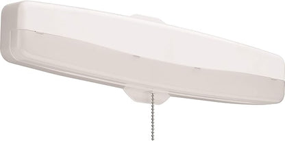 Lithonia Lighting FMMCL 18 840 S1 M4 LED Flush Mount Closet Light with Pull Chain, White, 18"