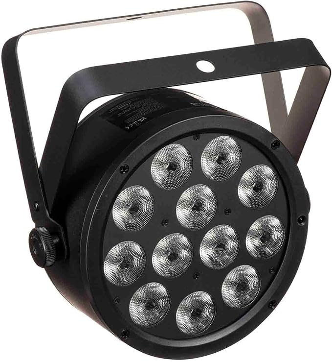 Low-profile, high-output tri-color (RGB) LED Par compatible with ILS
