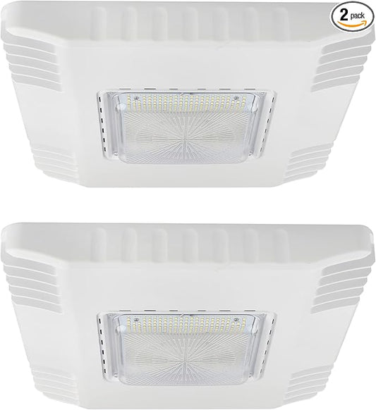 LED Canopy Gas Station Light, 150W 21000LM Surface Mount LED Carport Ceiling Light 5700K (600W HID/HPS Equivalent), 100-277V IP65 UL Listed