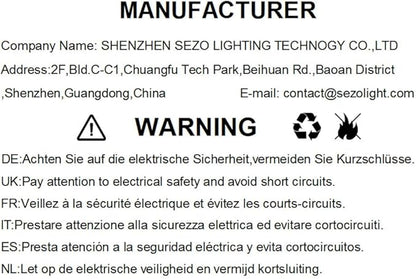 SEZO C05W WiFi Bluetooth RGBCCT LED Strip Controller Group Control Support Tuya Smart Life APP/Voice Control Compatible with LM091 LM096 LM007 LM097 RGBCCT Remote DC12-24V