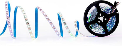 DC5V SK6812 (Similar WS2812B) RGBW RGB+Neutral White LED Strip Light 60leds/Pixels/m Individually Addressable 4 Color in 1 LED Dream Color (16.4ft(5m) 300leds, IP30) (No Adapter or Controller)
