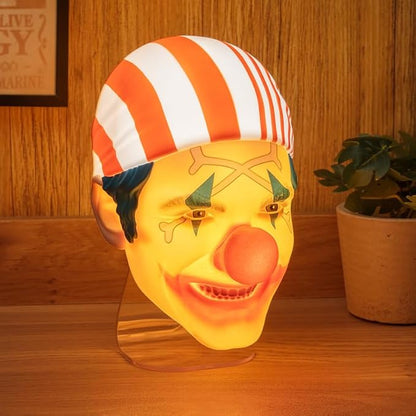 Buggy Mask Light, Wall Mountable or Freestanding LED Lamp, Officially Licensed One Piece Merchandise for Bedrooms, Man Caves, Home and Collectors | Paladone
