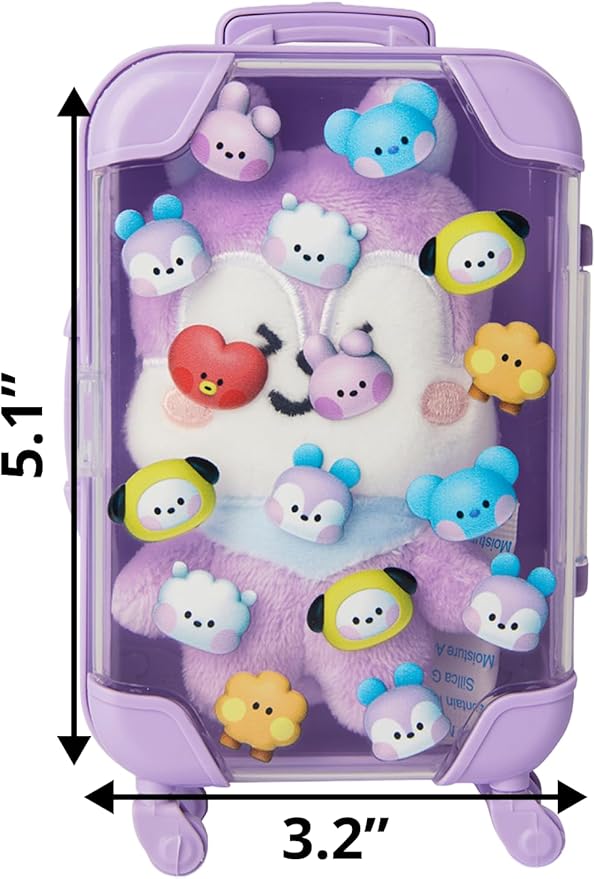 Line Friends Official BT21 mini BIG & TINY Edition Luggage - MANG