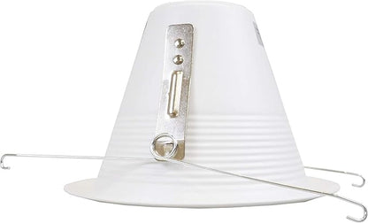 NICOR Lighting 15512WH Recessed Trims, White, 5 Inches