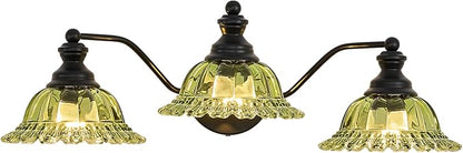 XIEDUN Green 3 Light Vanity Light Bathroom Light Modern Bathroom Light Fixtures