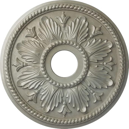 Ekena Millwork CM18ED1FLS Edinburgh Ceiling Medallion, Flash Gold