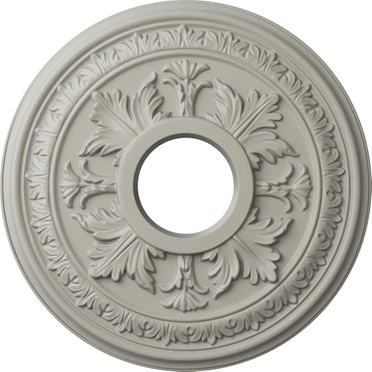 Ekena Millwork Baltimore Ceiling Medallion, Pot of Cream