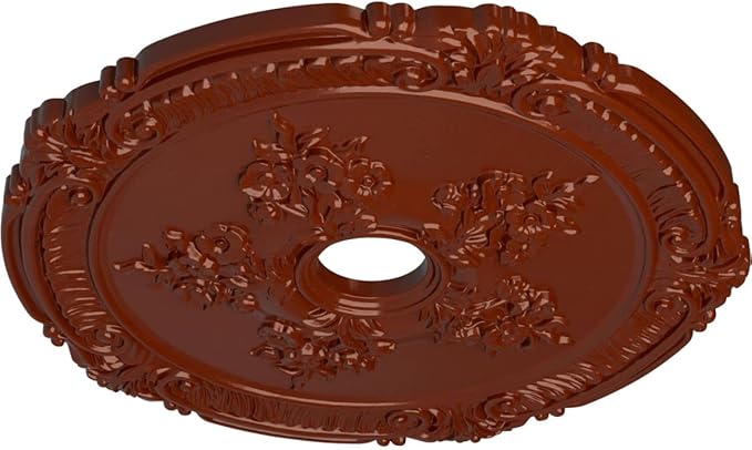 Ekena Millwork CM26ATFIF Attica with Rose Ceiling Medallion, 26" x 3-3/4" x 1-1/2"