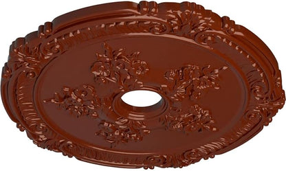 Ekena Millwork CM26ATFIF Attica with Rose Ceiling Medallion, 26" x 3-3/4" x 1-1/2"