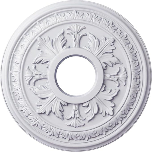 15 3/8"OD x 4 1/4"ID x 1 1/2"P Baltimore Ceiling Medallion (Fits Canopies up to 5 1/2")