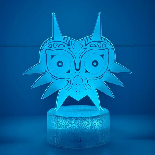 3D Night Light, 16 Color Changing Cartoon USB Desk Lamp, Crest of Hyrule Illusion Lighting with Remote Control for Home Decor Gift for Kids. (2)