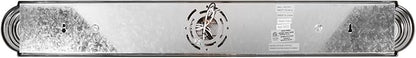 Design House 519215 Millbridge Vanity Light Dimmable with Frosted Glass for Above Bathroom Mirror, Satin Nickel, 4-Light