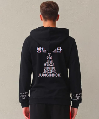 Women Korea Pop Hoodie Love Yourself Sweatshirt K-pop JJK V RM PJM IHS MYG KSJ Long Sleeve Pullover Sweater Coat