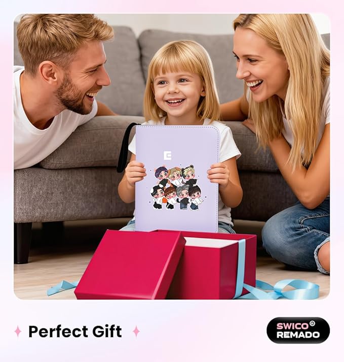 Cute Photocard Binder 400 Pockets Photocard Holder Book with Sleeves Photo Album for Lomo Cards