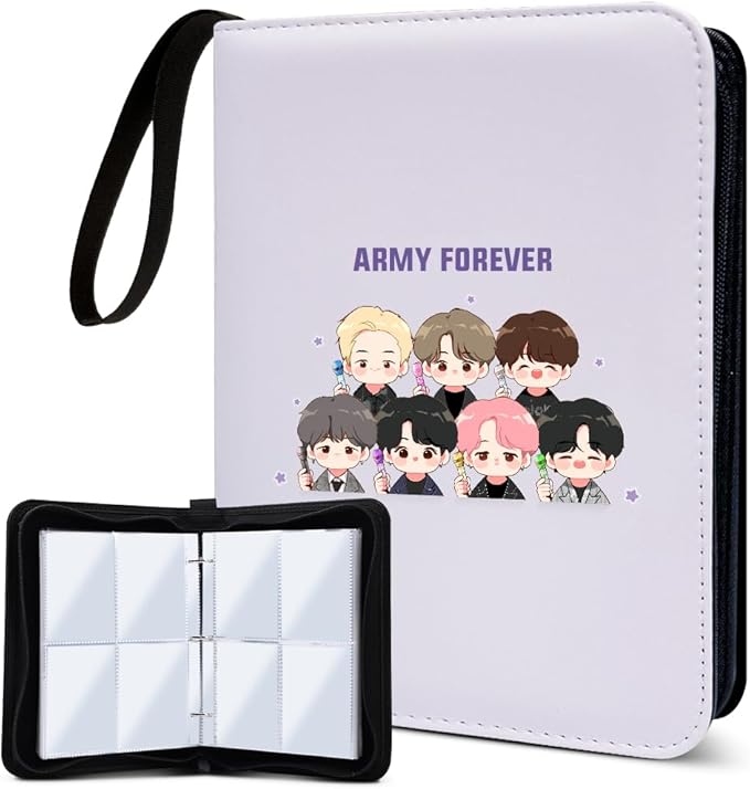 Cute Photocard Binder 400 Pockets Photocard Holder Book Photo Album for Lomo Cards