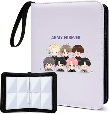 Cute Photocard Binder 400 Pockets Photocard Holder Book Photo Album for Lomo Cards