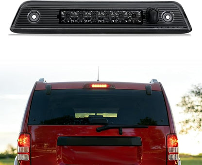 Nilight Third Brake Light Tail High Mount 3rd Stop Lights Smoked Lens Compatible with Jeep Liberty 2008 2009 2010 2011 2012 Van SUV Rear Center Cab Lamp