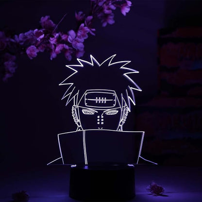Otaku Lamps Pain Naruto – Anime Night Light, 16 Color RGB LED – Gift for Otaku