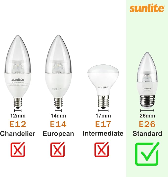 Sunlite 80146 LED A19 Colored Light Bulb, 3 Watts (25w Equivalent), E26 Medium Base, Non-Dimmable, UL Listed, Party Decoration, Holiday Lighting, 1 Count, Green