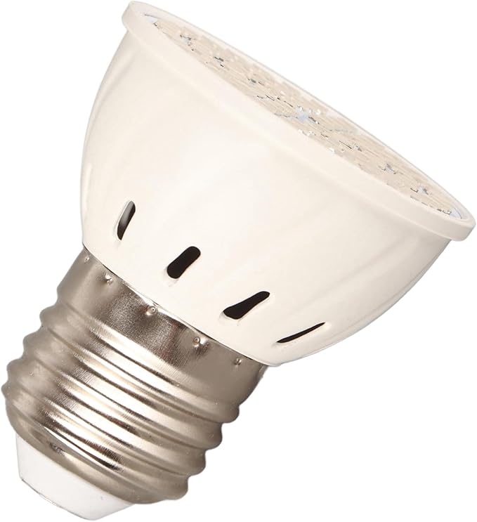 36W LED Grow Light Bulb E27 72 LEDs Full Spectrum 120¡ã Beam Angle for Hydroponic Lettuce in Grow Tents, Small Storage Boxes as Grow Rooms, Indoor Greenhouses with Dense Foliage