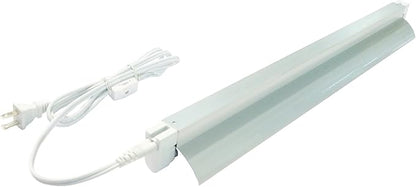 2-Pack T5 HO Grow Light - 1 Bulb Light System - Fluorescent Hydroponic Indoor Fixture Bloom Veg Daisy Chain with Bulbs (2 Foot & w/ Reflector (DL8021R 2pack), Cool White | Vegetative)
