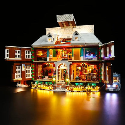 BrickBling LED Light Compatible with Lego 21330 Home Alone Building Kit - NOT Included The Model Set