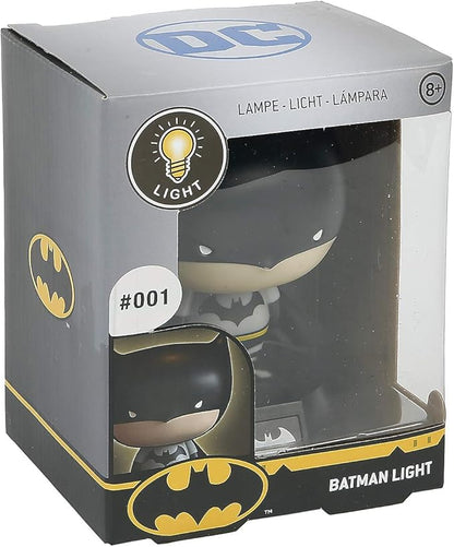 Batman 3D Character Ideal Night Kids Bedrooms, Office & Home | Officially Licensed DC Comics Figurine | Pop Culture Lighting Merchandise, Black