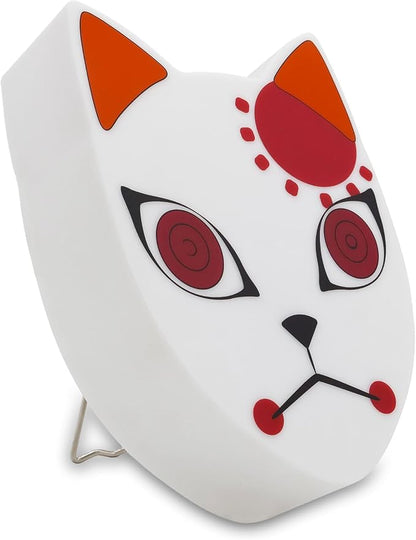 ABYSTYLE Demon Slayer Kimetsu No Yaiba Fox Mask LED Lamp Portable Anime Decor Light Room Office Home Decor Anime Manga Gift
