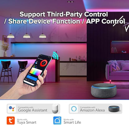 BTF-LIGHTING Tuya Zigbee 3.0 C04Z LED Controller Support RGBW 5pin (+V R G B W) PWM FCOB COB SMD Light Strip Compatible with Echo Plus/4th Gen Philip Gateway DC5V/DC12V/DC24V Max 15A