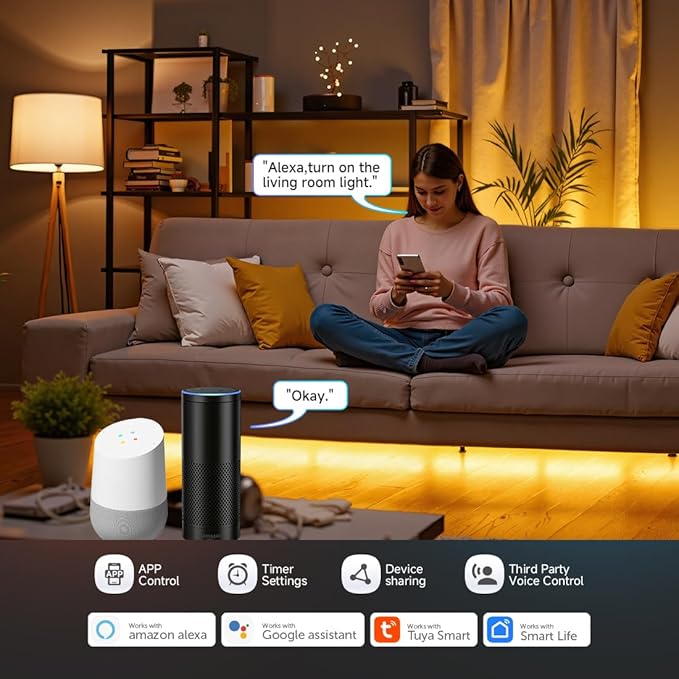 BTF-LIGHTING CH21RF 2.4GHz RF LED Controller 20kHz High Frequency PWM Silent No Humming Flicker-Free Dimmer for Single Color & CCT LED Strips with Tuya Gateway(GW01W) Smart Life App (No Remote)